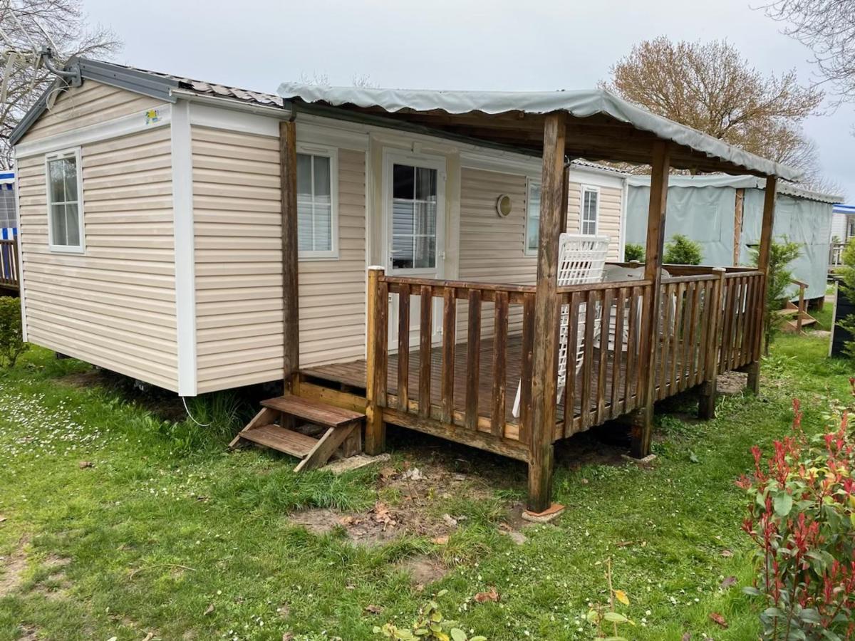 Mobil Home à Meschers au camping l'Escale proche de Royan Esterno foto